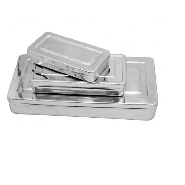 Stainless Steel Hospital Surgical Instruments Box - Durable & Reusable